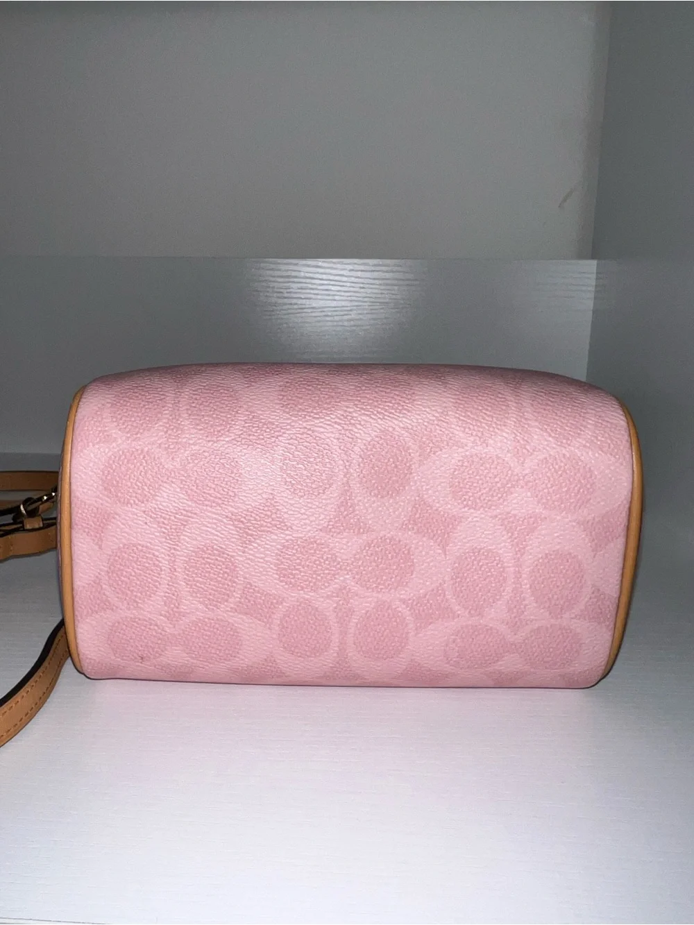 Coach Powder Pink Mini Rowan